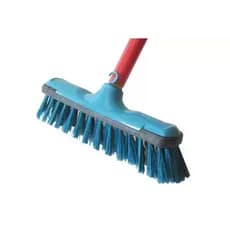 Vassoura esfregao nylon com cabo