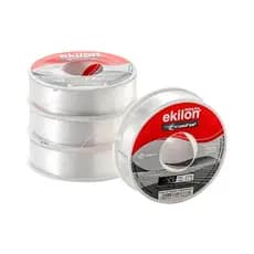 Linha de Pesca Artesanato Ekilon Crystal transparente Mono 100m