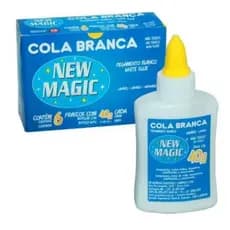 Cola escolar Branca New Magic 40 Gramas
