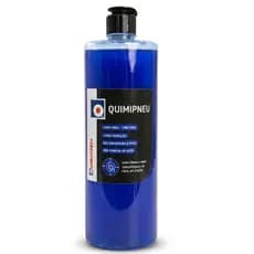 Quimipneu Pretinho Para Pneus Quiminorte 1L Concentrado Alto Brilho Proteção