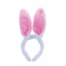 Tiara Orelha de Coelho de Pelúcia Wincy Páscoa