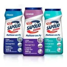 Sapólio Radium Bom Bril Multiuso em Pó 300g – Clássico, Cloro ou Lavanda