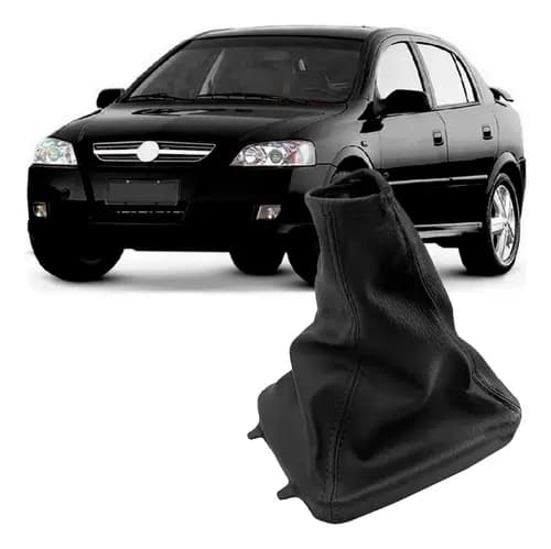 Coifa Cambio Napa Preta - Astra E Zafira 1998 á 2011