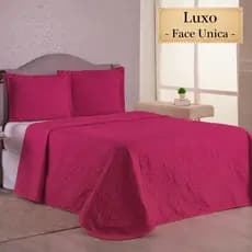 Cobre Leito Luxo Casal - Queen - Solteiro- Kit + 2 Porta Travesseiro - Bella