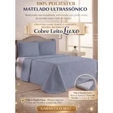 Cobre Leito Luxo Matelado Queen-Casal-Solteiro-King - MELHOR CUSTO BENEFÍCIO