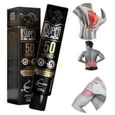 Pomada 50 Ervas massageadora alivio imediato de dor muscular e articular