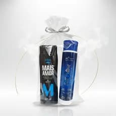 Kit Shampoo Masculino Cuidado Refrescante Controle Anticaspa presente natal homen, filho