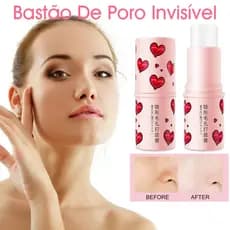 Corretivo De Bastão Poro Invisível Primer De Isolamento De Natural À Prova D'água Cuidados Com