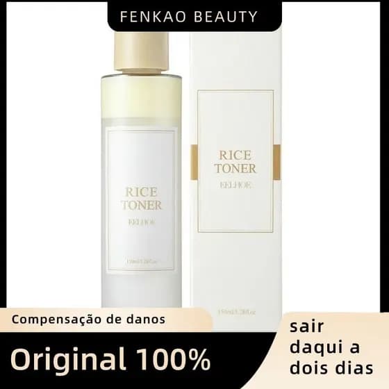 Novidade Tônico De Arroz Essência Facial Hidratante 150ml Pronta Para Absorver E Não Gorduroso