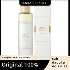 Novidade Tônico De Arroz Essência Facial Hidratante 150ml Pronta Para Absorver E Não Gorduroso