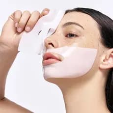Máscara Facial Conjunto De Chapas Faciais Produtos De Beleza E Cuidados Com A Pele Brilhante Hidratação Profunda Para