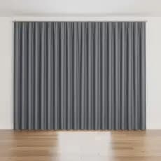 Cortina Blackout 4 Metros para Trilho Suíço Ideal para Quarto Sala Escritório Studio Veda Luz