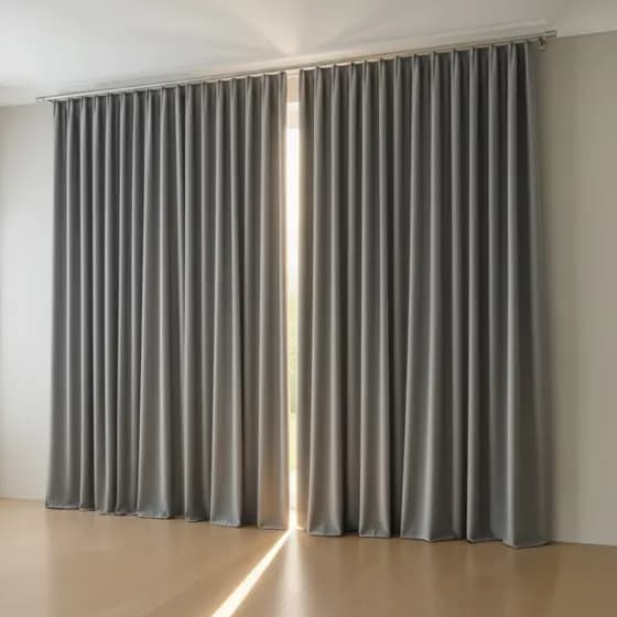 Cortina Blackout 6 Metros para Trilho Suíço Ideal para Quarto Sala Escritório Studio Veda Luz