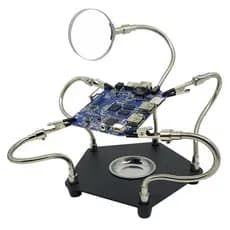 Bancada de manutenção garras auxiliar PCB soldagem