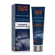 Creme Íntimo Depilatório Masculino No Hair Crew Para Corpo , 100ml