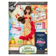 Conjunto De Bonecas Mimi WORLD No Havaí | Brinquedo De Boneca Com Tema De Viagem