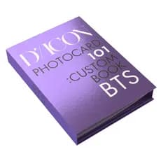 BTS DICON Photocard 101 Conjunto De Pasta De Cartão Fotográfico Personalizado