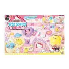 MIMI WORLD Sanrio Personagens Mochi Pet Maker Squishy DIY Playset Para Crianças