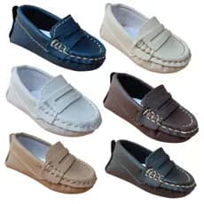 Mocassim Infantil  Sapatinho de Bebê Recém Nascido Sapatinho Batizado