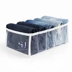 kit com 3 Colmeia Jeans Plus 15x25x35 com 6 espaço de cada