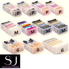 kit com 4 Colmeia Organizadora P/ 4 Colmeia Organizadora M/ 3 Colmeia Organizadora G