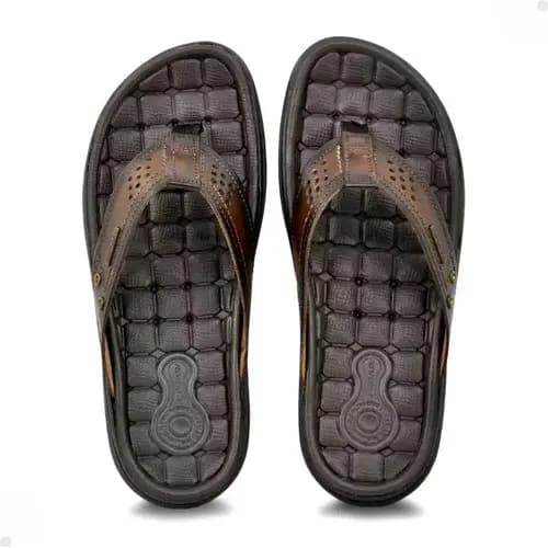Chinelo Sandália Masculina Pegada Couro Original Leve Macio