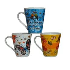 Jogo Caneca Porcelana Salmo Religioso Biblicos Xícara Chá Café Personalizada