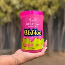 Gelatina Blabloo Ativadora de Cachos Cabelos Cacheados - Ondulados - Vogue 1kg