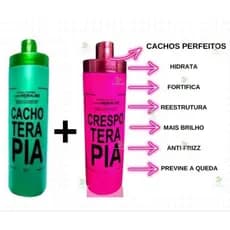 KiT  Super Definição de Cachos Cachoterapia+ Crespoterapia cachos Imediatos Hidralize