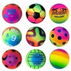10 Unidades Bola De Praia Vinil Inflavel Infantil Sortidas BBWW-207