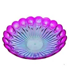 Centro De Mesa e fruteira Acrílico 30cm Esferas Bicolor Decoração