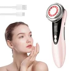 Dispositivo de beleza 4 em 1, rejuvenescimento da pele, firmeza, cuidados com os olhos, lifting, massageador facial-Tong