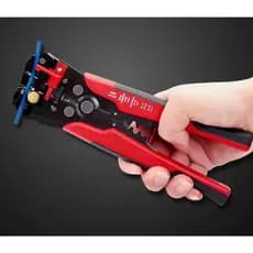 Alicate Automático Decapador Crimpador Descacador De Fios Elétrico Automotivo Casa Construção 5 Em 1-Tong