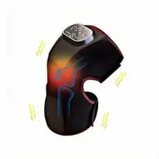 Massageador elétrico joelho vibração forte aquecimento compressão de ar envio rápido