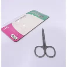 Tesoura Para Unha Sobrancelha Ponta Reta Tesourinha Inox manicure higiene produto de qualidade.