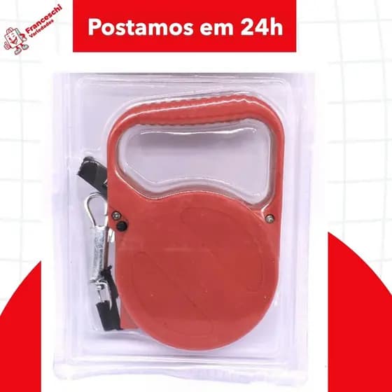 Guia Retrátil Pets 3 metros Para Cachorros Gatos Passeio qualidade para seu pet promoção.