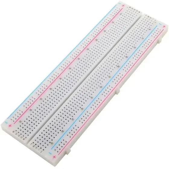 Protoboard 830 Furos para Projetos de Robotica Eletronica Automacao Testes Arduino