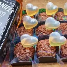 50 100 150 Ampolas Saborizantes cilindrica esférica coração cupcakes docinhos doces brigadeiro 1 ml