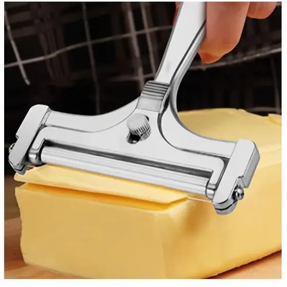Fatiador De Queijo Com Espessura Ajustável Ajuste manual De Barbears