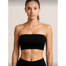 KIT 3  unidades TOP FAIXA FITNESS Dupla – SUPLEX DE POLIAMIDA