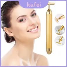Vara De Massagem Facial Dourada Superior , Massageador Elétrico , Produto De Beleza Para Uso Doméstico E Em Salão