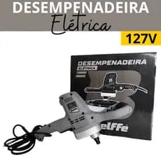 Desempenadeira Elétrica 1200W  380mm  Acabamentos Profissionais Para Rebocos E Texturas + Acessórios