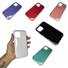 Capinha Case Capa Iphone CP12PMG Capinha Iphone 12 Pro Max Glitter Diversas Cores Proteção Segurança