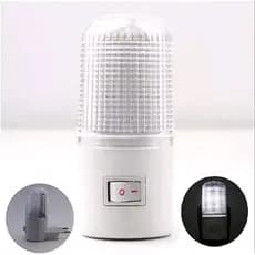 Luminária Mini Abajur Luz Noturno Led Tomada Bivolt Quarto Escritório Luz Suave LED Lâmpada Berço
