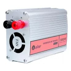 Inversor 500w 12v Para 110v/220v Aiker Conversor Transformador Tensão ESCOLHER OPCAO