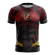 Camiseta heróis Flash nova 2024