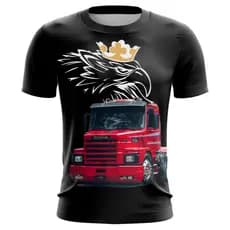 Camiseta Caminhoneiro Caminhões varios modelos