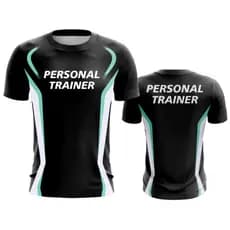Camiseta Personal Trainer Dry Esportivo Proteção UV Varios Modelos e cores