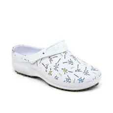 Babuche BB60 Soft Works Estampado Para Enfermagem, Hospitais, Clinicas, restaurantes, padaria etc