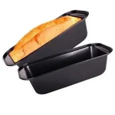 Forma Assadeira Aço Antiaderente para Pao Bolo - Forma Retangular 25 CM ou 27Cm